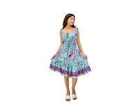 Robe en soie tissée pour femme, style vintage, coupe trapèze, confortable, écologique, lavable, streetwear, été, plage, décontractée, longueur genou