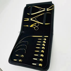 Custom Logo High Quality Hair Extension Tools <b>Kit</b> Professional Hair Extension Pliers for Opener/ Closer <b>Beads</b> - Product Image 5