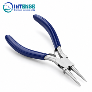 Alicates Profesionales de Acero Inoxidable con Punta Redonda, Alicates de Precisión para Joyería, Herramienta para Doblar Alambre y Formar Lazos con Diseño Ergonómico - Product Image 1