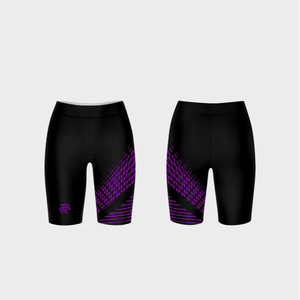 Pantalones cortos de ciclismo negros para hombre con patrón geométrico, ropa interior acolchada sin costuras para entrenamiento en carretera - Product Image 6