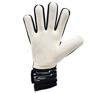 Gants de gardien de but pour jeunes en cuir de qualité supérieure, prêts pour les matchs, surface de préhension en latex, antidérapants, respirants, flexibles - Product Image 3