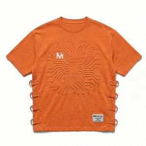 T-shirt Oversize Graphique Circuit Urbain Futuriste Techwear Street Fashion 100% Coton Respirant Anti-Plis MALUZA INDUSTRIES - Product Image 1