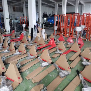 Precio de Fabricante, Transpaleta Manual Hidráulica de Alta Capacidad con Ruedas de Nylon y PU, 2000 kg, 3 Toneladas, 5 Toneladas - Product Image 4