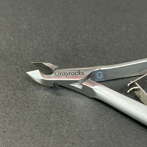 Grayrocks Stainless Steel <b>Nail</b> Clipper 12.5mm Wide Jaw Curved Blade Professional Manicure <b>Tool</b> for Finger <b>Nails</b> - Product Image 6
