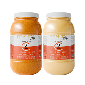 Vitamin C Citrus Fragrance Exfoliating Foot & <b>Body</b> <b>Scrub</b> with Spa Salt for Hands Feet & <b>Body</b> Use All Skin Types - Product Image 1
