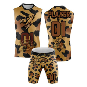 มาชาดี อิมเพ็กซ์ชุดกีฬาลายพรางสำหรับผู้ชาย เสื้อเจอร์ซีย์แบบซับลิเมชั่น กางเกงขาสั้น ชุดกระเป๋าเป้สะพายหลัง ชุดกีฬาที่ช่วยระบายความชื้น - Product Image 2
