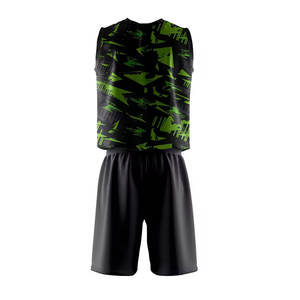 Tenue de volley-ball moderne pour équipe, matière à séchage rapide, maillot et short légers pour l'entraînement, les tournois et les matchs. - Product Image 5