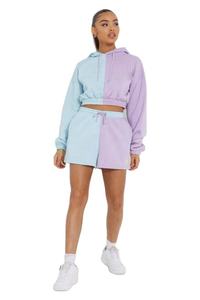 Conjunto Deportivo de Dos Piezas con Capucha para Mujer, Invierno 2022, Transpirable, Antibacteriano, de Forro Polar, para Correr - Product Image 3