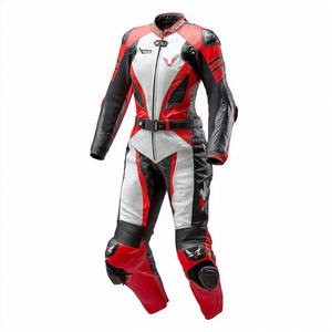 Traje de Motociclismo de Cuero 2026, Impermeable, Impreso, Transpirable, con Cremallera, Manga Larga, para Verano e Invierno - Product Image 4