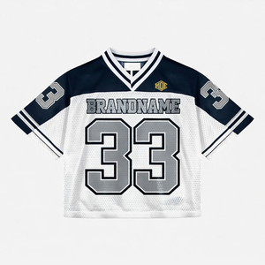 Camiseta Deportiva Retro Vintage Unisex de Fútbol Americano, Personalizada con Sublimación, Estilo Casual Oversize - Product Image 4