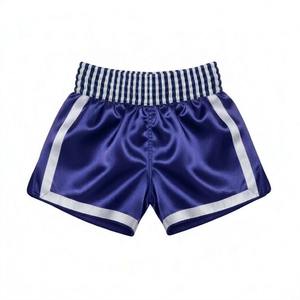 Shorts de Muay Thai personnalisés avec logo, imprimés par sublimation, shorts de kickboxing pour hommes, OEM, shorts de combat MMA professionnels - Product Image 3