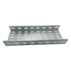 Bandeja Portacables de Acero Perforado Sólido Tipo Escalerilla 100x50 y 200x100mm con Recubrimiento en Polvo de Colores para Instalación de Cables en Construcción - Product Image 6