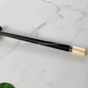 Natural Grain Wooden <b>Chopsticks</b> <b>Set</b> | Smooth, Splinter-Free and Reusable Dining Sticks for Hotel, Catering or Household Use - Product Image 1