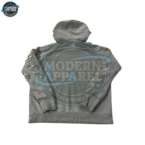 Oferta Especial: Sudaderas con Estilo Desgastado para Hombre, Diseño Único, Transpirables, Mezcla de Algodón de la Mejor Calidad - Product Image 5
