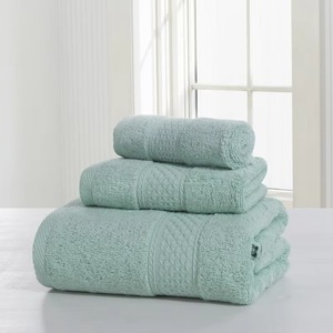 Serviette de toilette ultra douce en coton léger à séchage rapide pour hôtel, spa, salle de sport – Vente en gros au meilleur prix – Serviette de toilette en coton de couleur unie - Product Image 6