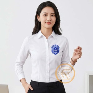 Chemise décontractée pour femme sur mesure ODM, col rabattu, manches raglan, 100% coton, écologique, pour la sororité Zeta Phi Beta - Product Image 4