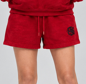 Custom Women Hoodie Shorts <b>Set</b> Polyester Cotton Casual Streetwear Screen Printing Personalized OEM <b>Lounge</b> Matching <b>Two</b> <b>Piece</b> <b>Set</b> - Product Image 5
