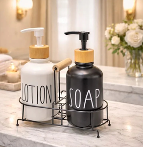 Distributeur de lotion en métal de luxe, parfait pour les salles de bain, cuisines, maisons, hôtels, appartements et bureaux modernes - Product Image 5