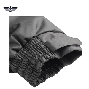 Chaqueta Bomber Personalizada para Hombre, Negra, de Alta Visibilidad, Reflectante, de Poliamida, con Capucha |   Ropa de Trabajo de Seguridad Industrial ANSI Impermeable de Alta Calidad - Product Image 4