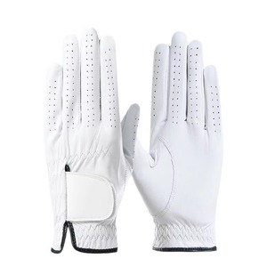 JNM SAFETY Lot de 2 gants de golf pour homme, main gauche, noirs, avec tissu respirant anti-humidité et fermeture à bouton, pour le sport et le cyclisme - Product Image 2