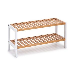 Zapatero de madera que ahorra espacio con diseño de almacenamiento vertical para casas y apartamentos pequeños - Product Image 6