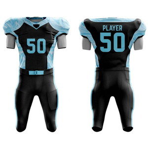 Uniforme de Fútbol Americano Sublimado Personalizado, Ropa Deportiva Ligera para Equipos, Fabricante de Uniformes de Fútbol Americano Personalizados - Product Image 1