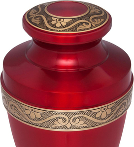 Urnas de Cremación de Latón para Cenizas de Adultos, Urnas Hechas a Mano para Hombres y Mujeres, Urnas Decorativas, Urnas Funerarias - Product Image 2