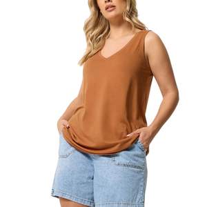 Camiseta sin Mangas de Secado Rápido para Mujer, Chaleco Deportivo Transpirable para Gimnasio y Entrenamiento, Fabricante OEM, Venta al Por Mayor Personalizada - Product Image 4