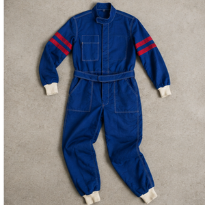 Men's Blue <b>Red</b> White Full Sleeve Racing <b>Suit</b> Flame Retardant Quick Dry Polyester All Seasons Adult Customized Wear Seamless - Product Image 3