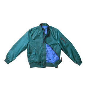 DAIZEN <b>STAR</b> INTERNATIONA Men's Bomber <b>Jacket</b> Solid Color Zipper Closure Stand Collar Polyester Cotton Windproof Casual Winter - Product Image 5