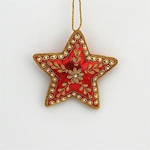 Ziyan Handicraft Patch breloque vintage en alliage en forme de pudding de Noël, ornement alimentaire avec houx et cristal, cadeau - Product Image 6