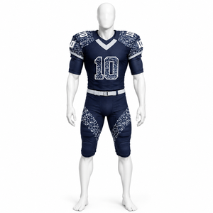 Nuevo uniforme de fútbol americano en oferta, venta al por mayor, diseño con logo personalizado impreso, uniforme de fútbol americano para adultos - Product Image 3