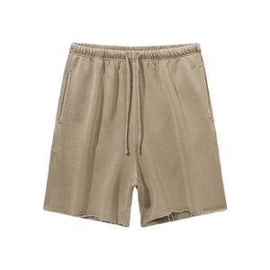 High Street Fashion Casual Cotton Athletic French Terry Streetwear Pantalones cortos de lavado ácido de alta calidad para hombre Work Out Vintage Shorts - Product Image 2