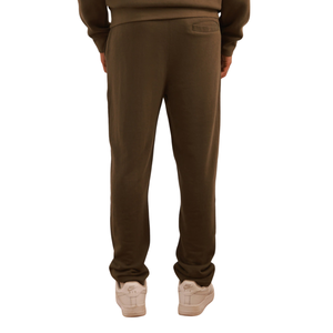 Pantalon en molleton et toile épaisse pour homme, coupe décontractée, taille élastique avec cordon de serrage, tricot doux, confortable et élégant - Product Image 5