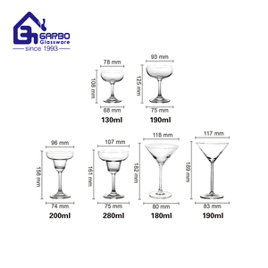 Copa de Whisky Dorada de 8oz/240ml, Copa de Vino, Estilo Americano, con Base Dorada, Juego de Copas Martini, MOQ Pequeño - Product Image 2