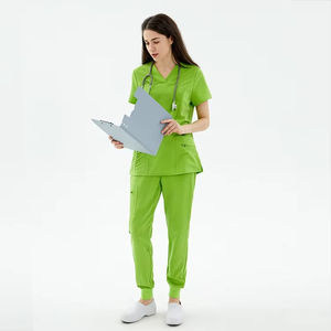 Uniformes Médicos para Mujer, Conjuntos de Uniformes Quirúrgicos de Tela Tejida de Alta Calidad, Personalizables, Más Vendidos - Product Image 1