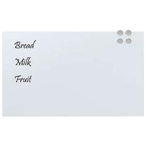 Pizarra Blanca de Vidrio Templado Magnética para Montar en la Pared de 39.4"x23.6" - Product Image 3