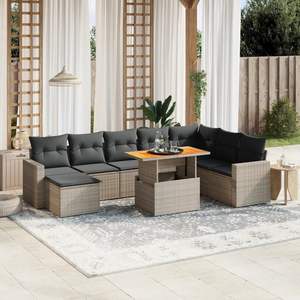 Grey Garden <b>Sofa</b> <b>Set</b> - Product Image 1