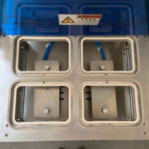 Machine de scellage de gobelets pour nouilles instantanées, électrique, entièrement automatique, de table, pour sachets de boissons et films. - Product Image 2