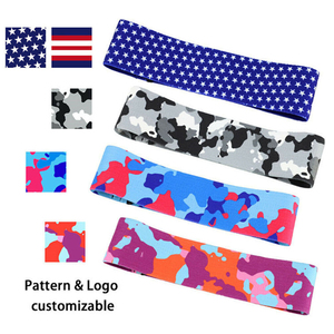 Custom Fabric Resistance Band for Hip and Glute Workout Fitness Training Accessories Bulk Direct <b>Women</b> Home Gym - Product Image 4