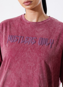 T-shirts amples et décontractés pour femmes en toile 100 % coton de qualité supérieure, délavés à l'acide, personnalisés et respirants - Product Image 2