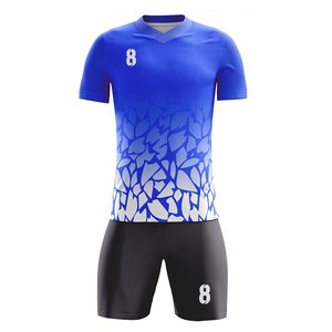 Breathable Sports <b>Soccer</b> Uniform Set OEM Service Cheap High Quality Professional Football Customized Design and Logo Adults Size - Product Image 2
