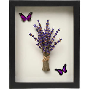 Marco de Fotos Moderno de Madera Negra para Colgar en la Pared o Apoyar sobre la Mesa, con Cubierta de Vidrio, para Decoración del Hogar, Exhibición de Arte, Flores y Sombras - Product Image 1