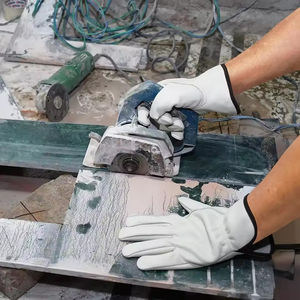 Guantes de Trabajo de Cuero de Primera Calidad con Diseño de Pulgar Keystone, Guantes de Seguridad para Conducir con Agarre Elástico y Resistencia a Cortes - Product Image 6