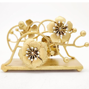 New Design Silver Handmade Antique Metal Napkin Ring Light Weight Elegant Metal Wire Butterfly Napkin Ring Manufacturer - Product Image 4