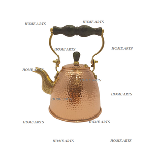 Premium Quality Round Shape <b>Tea</b> Coffee <b>Kettle</b> Latest Design Customized Size Copper <b>Tea</b> Coffee Kahwa Pot By Home Arts - Product Image 2