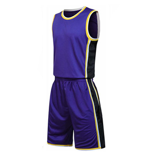 Ensemble de shorts de sport respirants grande taille à prix abordable, maillot de basket imprimé sans manches à col en V pour adultes et clubs - Product Image 1