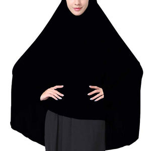 Écharpes Hijab Châle Longues Unies pour Femmes Musulmanes, Légères, Séchage Rapide, Toucher Soie Lisse et Brillant, Haute Qualité, Vente en Gros - Product Image 1