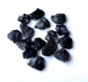 <b>Raw</b> Black Spinel <b>Crystals</b> Natural Gemstone Rough Loose Stones Mineral Specimen Bulk Wholesale Supplier Jewelry Use - Product Image 4