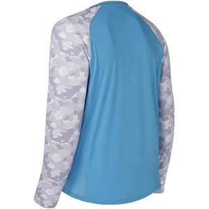 Camisetas de Pesca para Hombre, Impermeables, UPF50+, de Fibra de Bambú, Transpirables, de Secado Rápido, Elásticas, con Protección UV, Estampadas - Product Image 3